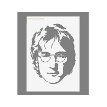 MylarStencil | Pop icon | Paint Stencil Reusable, Wall Art, A5/A4/A3 Stencil Sizes 190 Micron (1) (190 Micron (A4 297mm x 210mm))