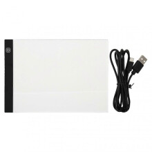 Artisan's Companion: A4 Diamond Painting Light Pad for Precision & Creativity, High Brightness 3-Level Adjustable Light Pad Ensures Accurate Detailing