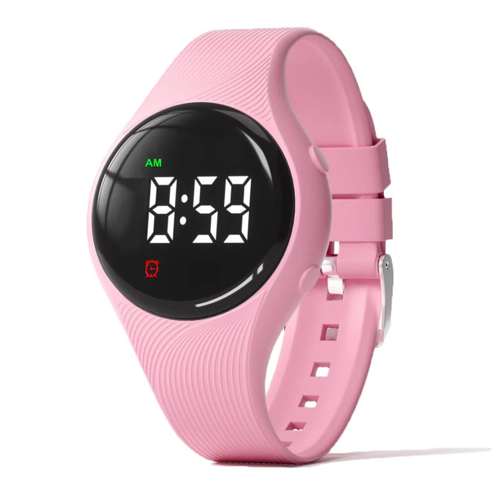 Potty Training Watch - Water Resistant Silent Vibrating Alarm Wristband - Rechargeable Medical Reminder Watch - With Alarm And Lock Screen E-Vibra