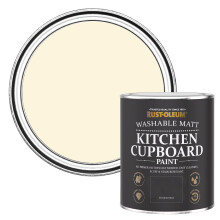 Rust-Oleum Cream Kitchen Cupboard Paint Matt Finish - Clotted Cream 750ml (RO0370025G1) No primer or topcoat needed, durable & scrubbable