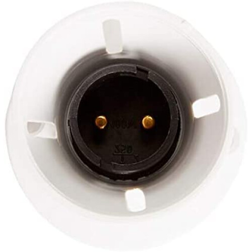 Angled Bayonet Batten Ceiling Lamp holder BC B22 Light Bulb Socket Lamp Fitting 2