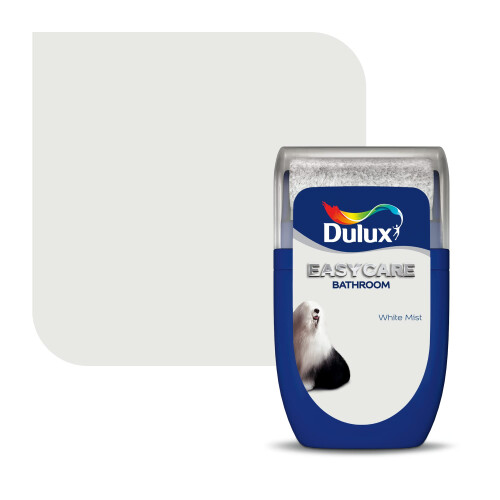 Dulux Dulux Easycare Bathroom tester paint - White Mist - 30ML