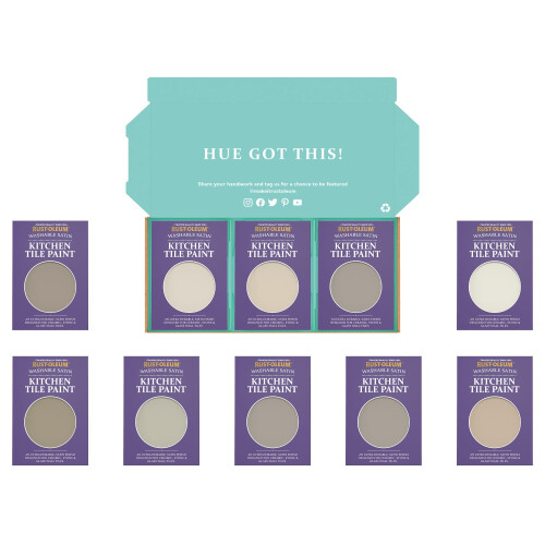 Rust-Oleum Rust-Oleum Kitchen Wall Tile Paint in Satin Finish ? Restful Neutrals Tester Box