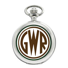 Family Crests GWR Great Western Railway Full Hunter Pocket Watch