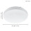 EGLO EGLO Wall/Ceiling Light, Alloy Steel Plastic, 11.5 W, White, Diameter 28 cm 3