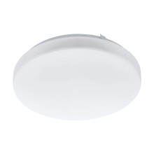 EGLO Wall/Ceiling Light, Alloy Steel Plastic, 11.5 W, White, Diameter 28 cm