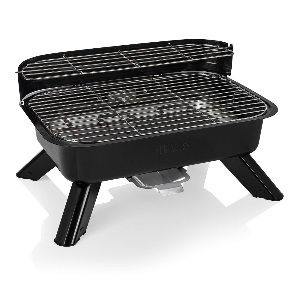 Princess 2000W Electric Or Char Hybrid Bbq Grill Coal