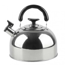 ErgonomicHandleTeapot StainlessSteelTeapot for Home And Office, Smart And Safe Dumping Spout Prevents Hot Contents From Overflowing Compact Design