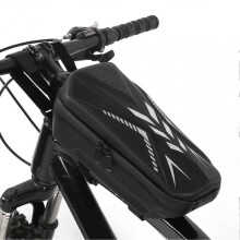 Hard Shell Bike Frame Bag, Large Space Design Durable Bicycle Accessory for Waterproof Outdoor Adventures