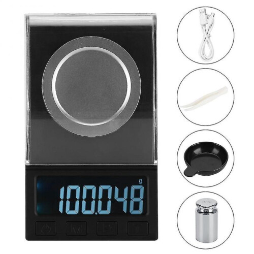 High Precision Digital Milligram Scale, Your Reliable Partner for Precise Weighing Tasks, Equipped with Multi-Unit Measurement System for Versatile