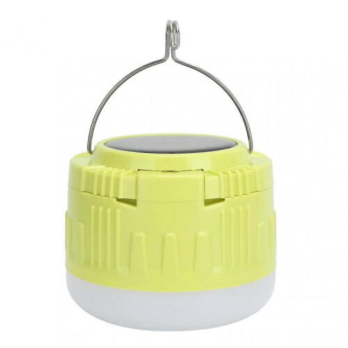 Multi-Function Solar Lantern, Portable Waterproof Camping Lamp for Hiking, Camping, Home, Patio, Yard, Gazebo (Pbt+Pp) 2