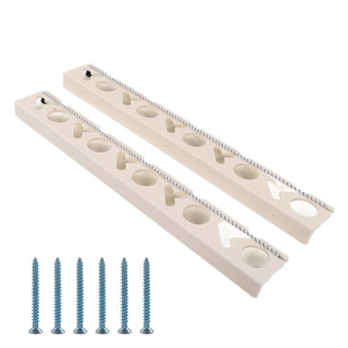 Fishing Pole Rod Holders for Any Angle Installation, Space Saver Ceiling or Wall Mount Rod Storage Display