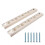 Fishing Pole Rod Holders for Any Angle Installation, Space Saver Ceiling or Wall Mount Rod Storage Display 2