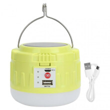 Multi-Function Solar Lantern, Portable Waterproof Camping Lamp for Hiking, Camping, Home, Patio, Yard, Gazebo (Pbt+Pp)