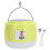 Multi-Function Solar Lantern, Portable Waterproof Camping Lamp for Hiking, Camping, Home, Patio, Yard, Gazebo (Pbt+Pp) 1