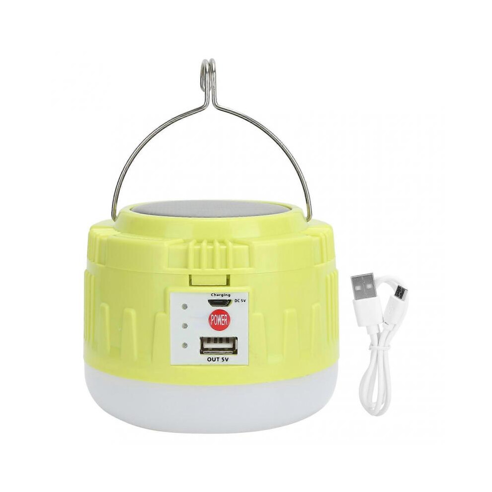 Multi-Function Solar Lantern, Portable Waterproof Camping Lamp for Hiking, Camping, Home, Patio, Yard, Gazebo (Pbt+Pp)