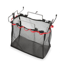 Camping Table Accessory, Expandable PVC Storage Basket for Picnics, Extra Storage &amp; Reliable Material Mesh Bag for Outdoors