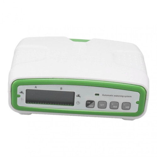 Automatic Drip Irrigation Kit, Programmable Plant Watering Timer for Efficient Water-Saving Solution, Adjustable Self-Watering Devices with Dual 2
