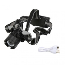 Super Bright Headlamp, Rechargeable Battery, Adjustable Headband for All Your Outdoor Adventures, Tactical Use, IPX5 Waterproof, Comfortable Fit,