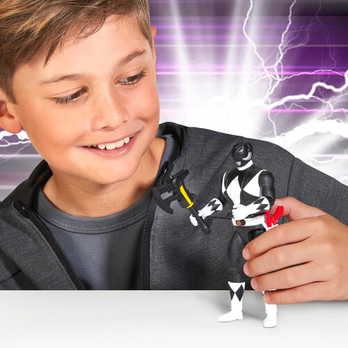 Mighty Morphin Power Rangers BLACK RANGER Figurine articulée Auto-Morphin 1