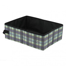 Travel Cat Litter Box, Portable Litter Box for Cats with Waterproof Liner, Odor Resistant, Collapsible Design for Easy Storage, Biodegradable Bags