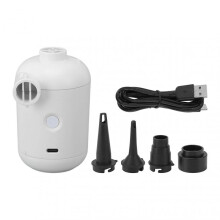 Camping Hiking Companion, Portable Air Pump for Inflatable Toys Airbeds, Rechargeable Battery Pump, Quick Inflate Deflate, Ideal for Travel Camping