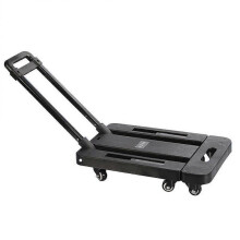 Collapsible Wagon Utility Cart for Office Accessories Indoor Use 90X57X30CM Folding Design 1Pcs