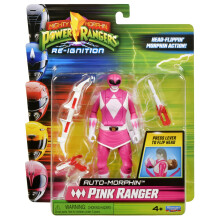 Mighty Morphin Power Rangers PINK RANGER Figurine articulée Auto-Morphin