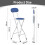MCC (BLUE, PACK OF 1) Folding Bar Stools Breakfast Kitchen Restaurant 3