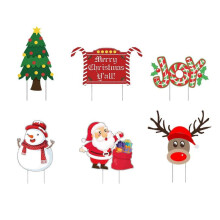 Elegant Christmas Yard Signs, Unique Holiday Garden Decor Weather Resistant Yard Decor for Outdoor Christmas Decorations, Premium Quality Abs And