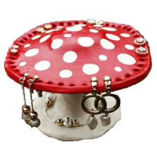 Charming Resin Mushroom, Jewelry Display Stand Adorns Your Vanity, Premium Material, Great Gift Idea for Her