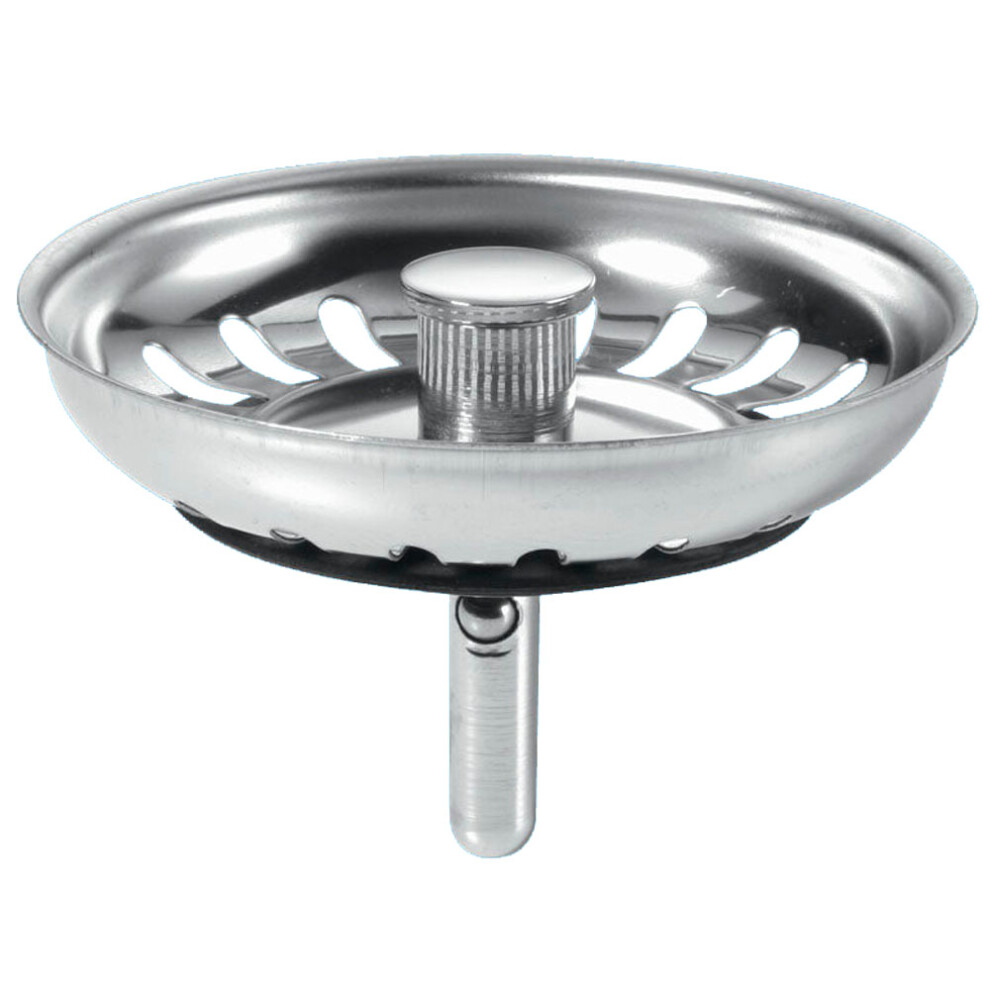 London & Lancashire Sink Strainer Plug Basket With Stem 2068 5036484015730