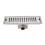 Innovative Linear Shower Drain, Quick Drainage Anti Clog Check Valve Design, Adjustable Feet Support for Perfect Alignment, Suitable for Bathroom 3