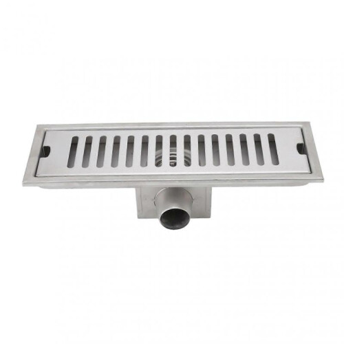 Innovative Linear Shower Drain, Quick Drainage Anti Clog Check Valve Design, Adjustable Feet Support for Perfect Alignment, Suitable for Bathroom 2