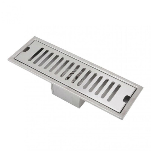 Innovative Linear Shower Drain, Quick Drainage Anti Clog Check Valve Design, Adjustable Feet Support for Perfect Alignment, Suitable for Bathroom 2