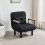 MCC (SINGLE, BLACK) 4 in 1 Folding Sofa Bed Convertible Lounge Chair 1