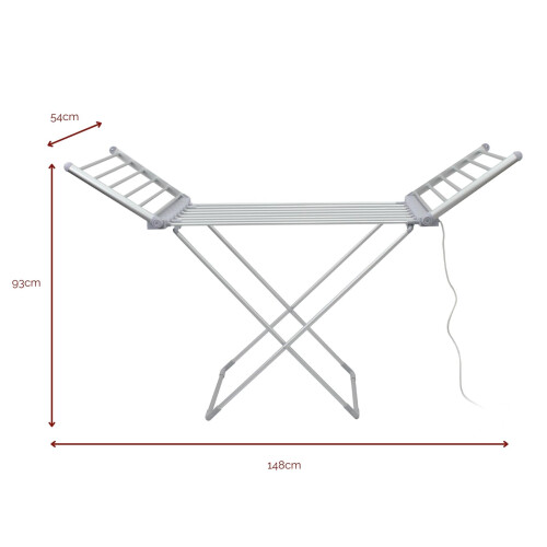 Rediffusion, Heated Clothes Airer, Winged, 230W, REDH02 2