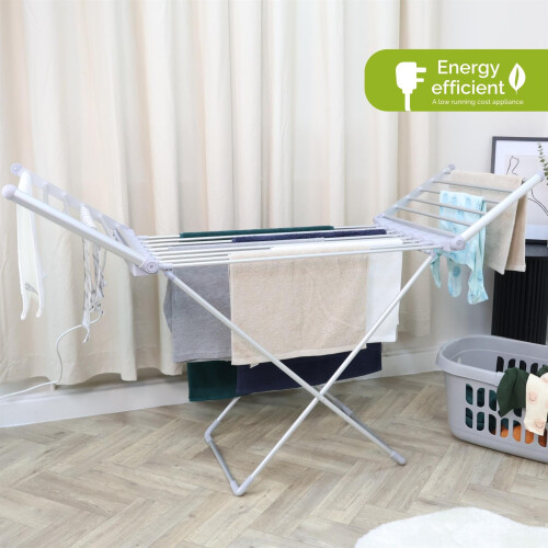 Rediffusion, Heated Clothes Airer, Winged, 230W, REDH02 1