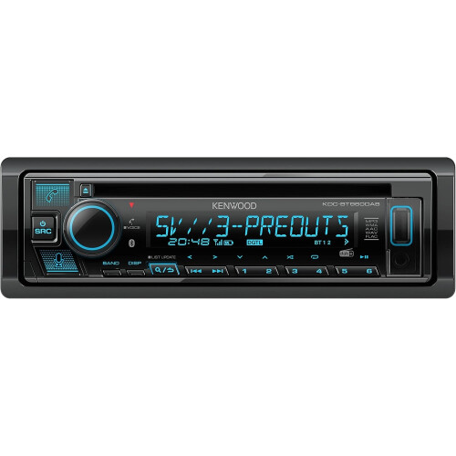 Kenwood Autoradio KENWOOD KDC-BT960DAB - CD - USB - Bluetooth - iPhone - DAB+ - KDC 1