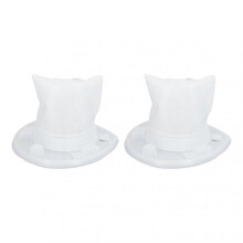 Replacement Vacuum Filters for BlackDecker Compatible Filters, Eco Friendly Abs Non Woven Fabric Washable Reusable Filters, 2Pcs
