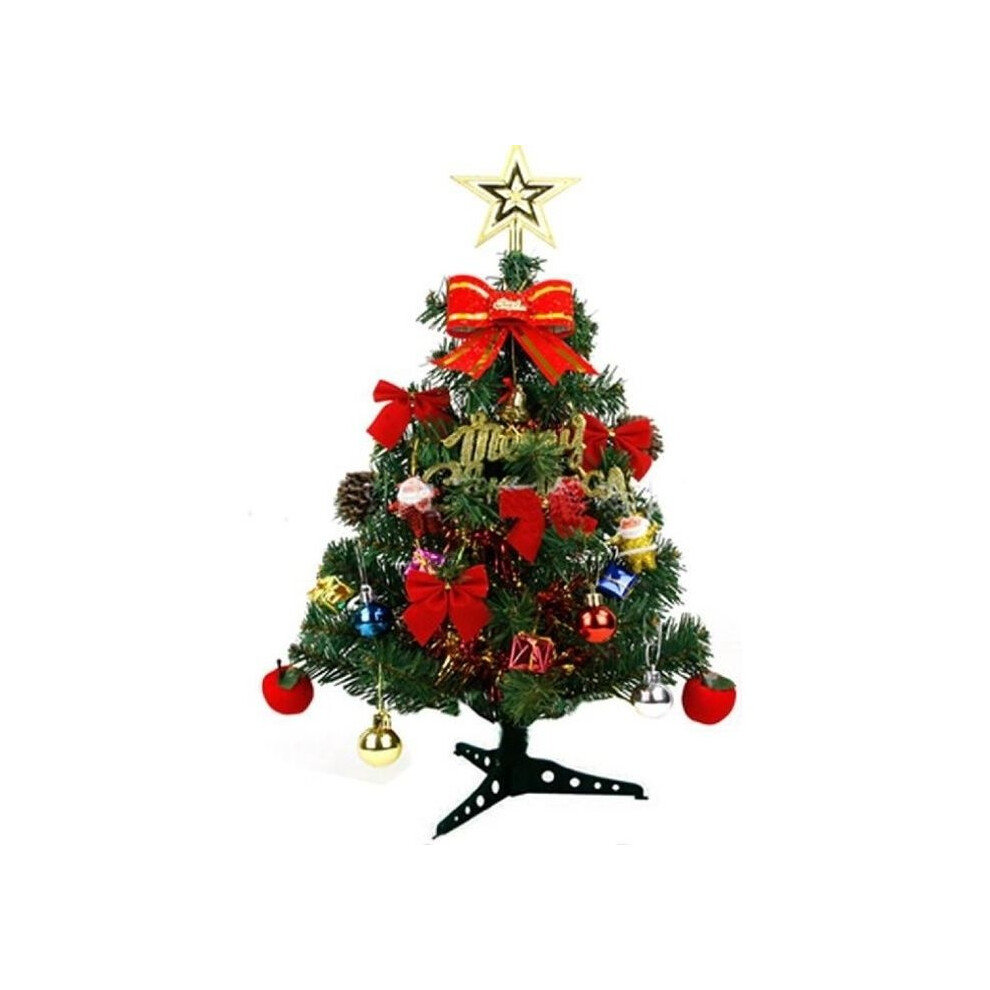 Arbre artificiel de 45 cm avec kit de décoration inclus
