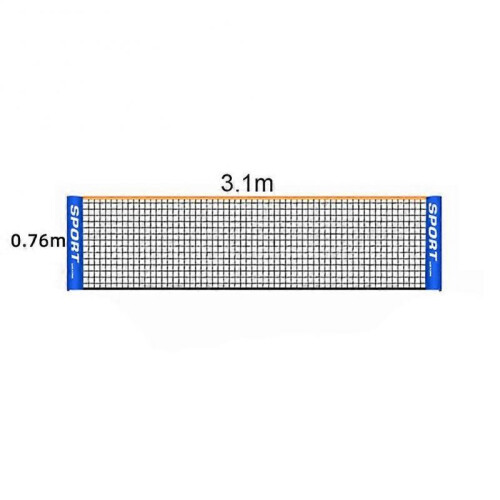 (4M) 3/4M Tennis Net Portable Folding Simple