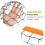 (3M) 3/4M Tennis Net Portable Folding Simple 2