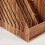 Elegant Document Organizer for Office Desk, Multi-compartment Storage Wooden Mail Sorter, Fine Workmanship &amp; Durability, Superb Craftsmanship, 4