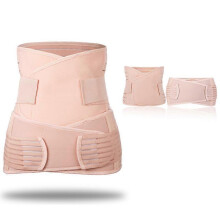 (L) 2 In 1 Staves Elastic Body Sculpting Girdle Skin Tone Breathable Corset