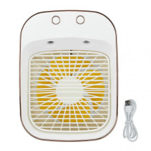 Portable Air Conditioner, Rechargeable Mini AC Fan, Multi-functional Desk Cooler, USB-Powered Personal Humidifier for Offices, Bedrooms, Kitchens,