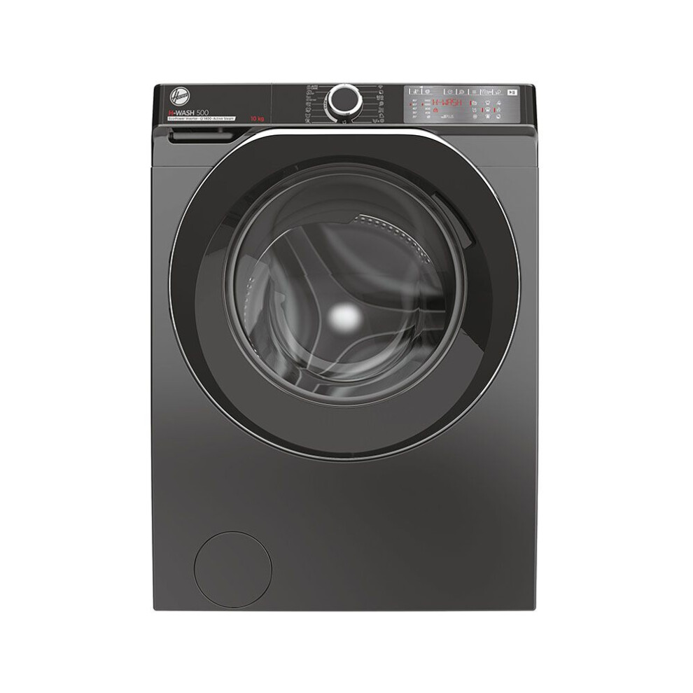 Hoover H-Wash 500 Hwb410ambcr 10Kg 1400Rpm Wifi Graphite Freestanding Washing Machine