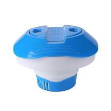 (As show, One size) Floating Swimming Pool Chlorine Bromine Tablets Automatic Dispenser Applicator Swimming Hot Tub Sup