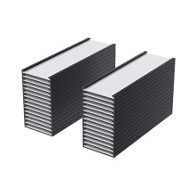 (As show, One size) 30 Pack C Channel Magnetic Label Holders 1 X 3 In With Magnets Magnetic Name Tags Tool Box Labels F