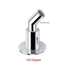(24mm bend) Stainless Steel 316 Thru Hull Exhaust Skin Fitting Tube Pipe Socket Hardware Parts Ofair Diesel Heater For Boat Marine Car Truck